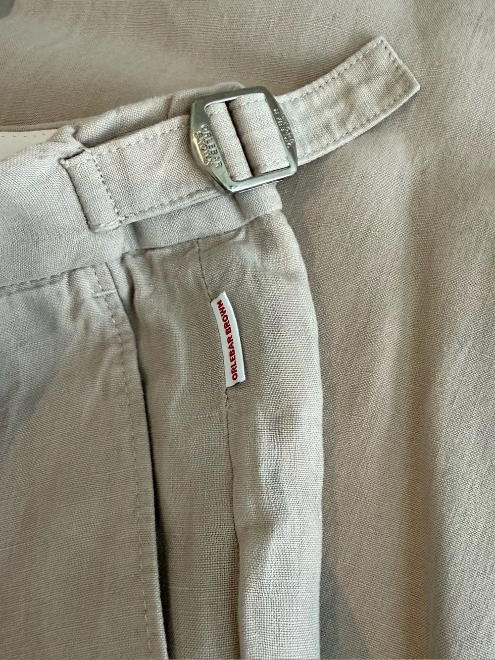 ORLEBAR BROWN JAMES BOND 007 Griffon Lino Trousers - Picture 8 of 14